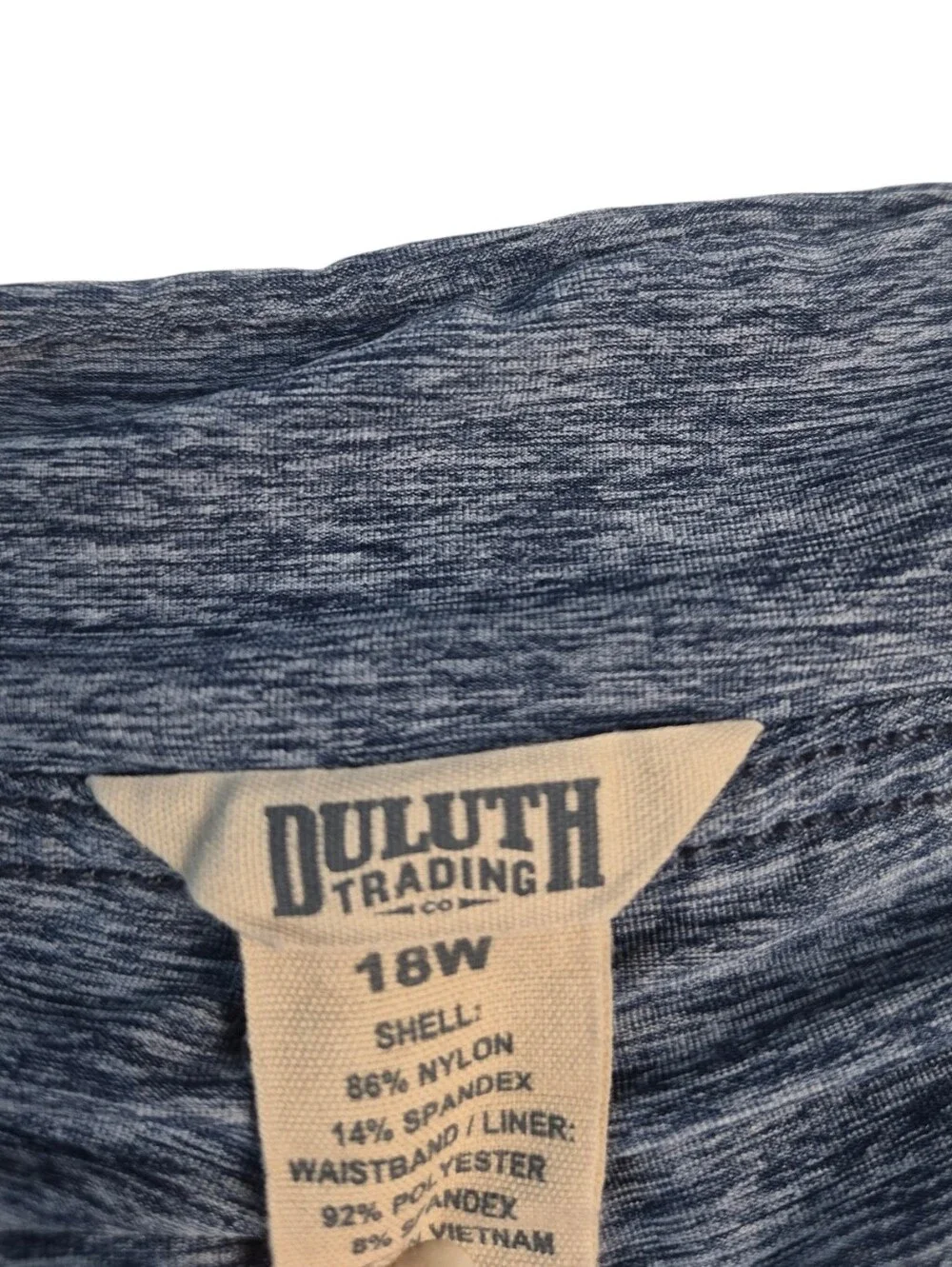 Duluth Trading Co Armachillo Cooling Skort Stretch Knit Sz 18 Active Pockets